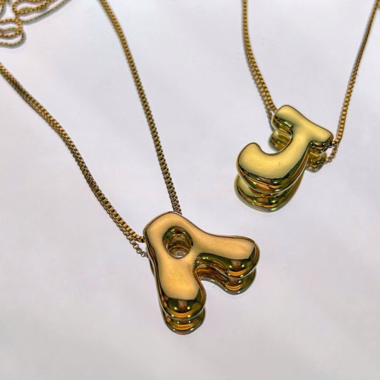 Chunky Initial Necklace